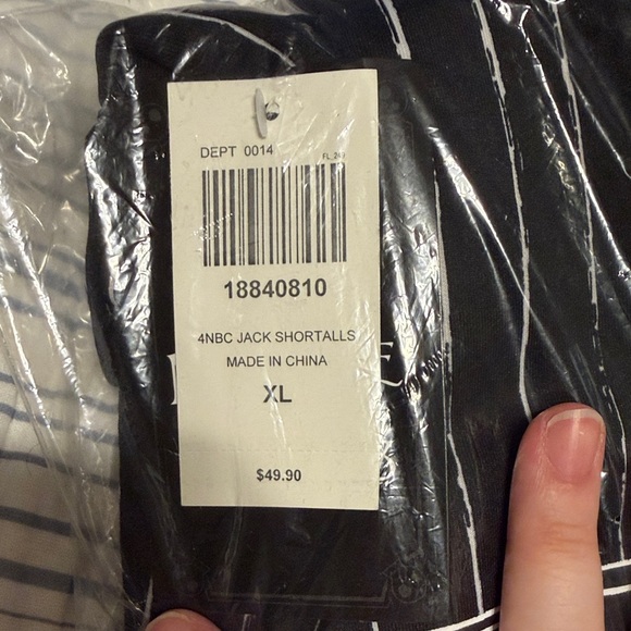 Disney’s Jack Skellington Shortalls-Nightmare Before Christmas - Picture 5 of 6